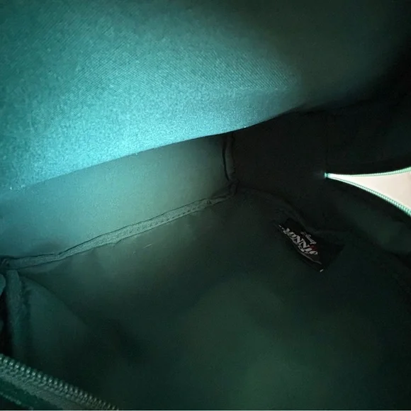 FINAL PRICE DROP! Bioworld Disney Minnie Mouse Green Velvet Mini Backpack NWT - Picture 9 of 14